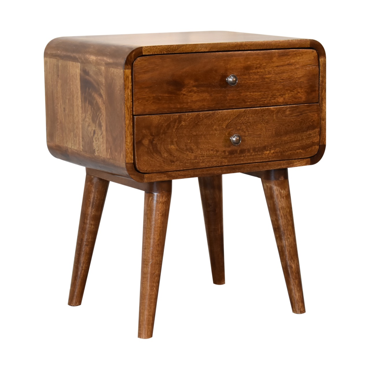 Mesa de Cabeceira Curva Castanha - Image 16