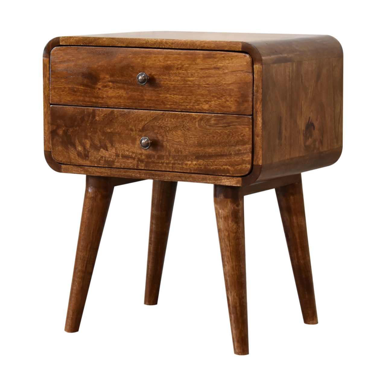 Mesa de Cabeceira Curva Castanha - Image 17