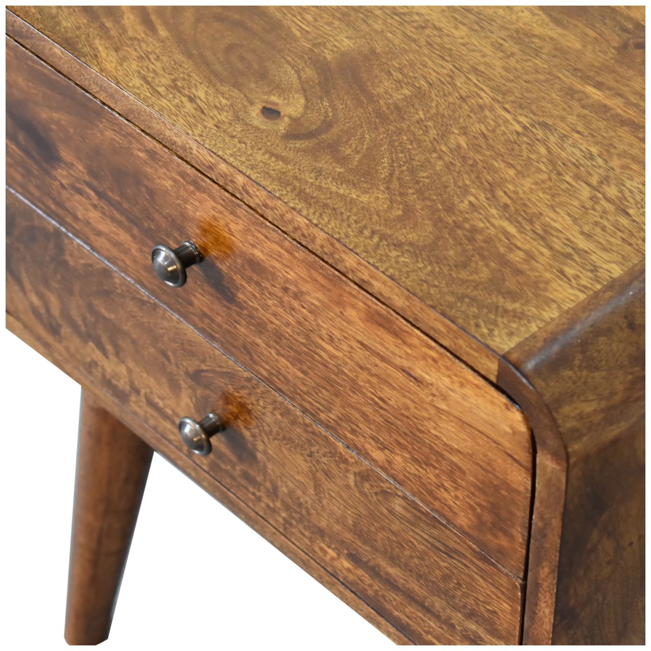 Mesa de Cabeceira Curva Castanha - Image 19