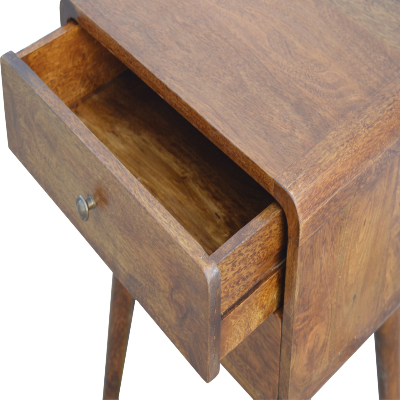 Mesa de Cabeceira Curva Castanha - Image 13