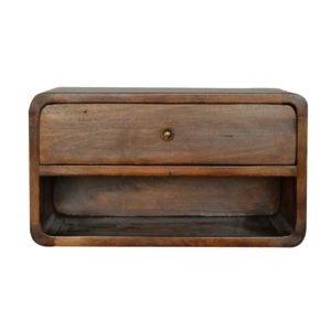 Cabeceira Flutuante Chestnut Curve