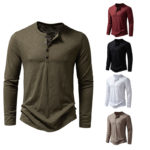 Men'S Fashion Long Sleeve T-Shirt