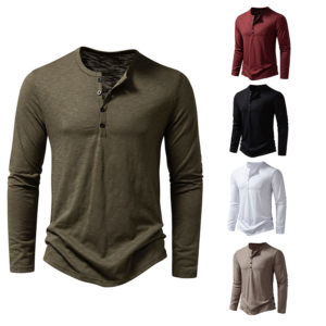 Men'S Fashion Long Sleeve T-Shirt