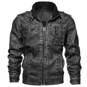 Men'S Leather Jacket