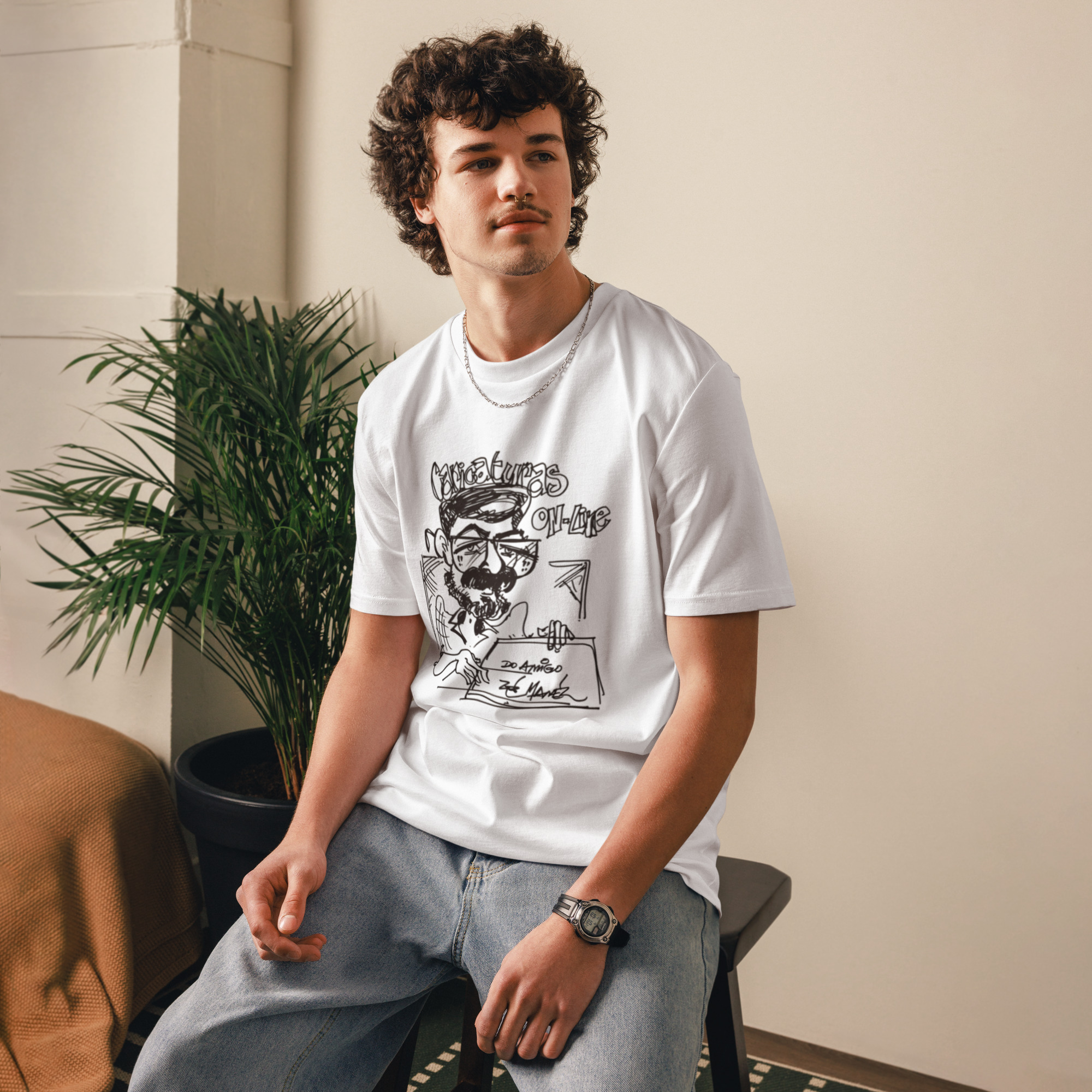 Camiseta de Algodão Orgânico Unissex - Image 2